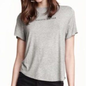 Unicorns are real t shirt h&m